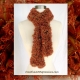 Hand Knitted Autumn Sassy Ruffle Scarf Hand Knitted Autumn Sassy Ruffle Scarf
