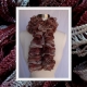 Hand Knit Russet Ruffle Scarf Hand Knit Russet Ruffle Scarf