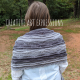 Sea Breeze Pocket Shawl in Anthracite Adult Regular