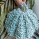 Small Scrubby & Cotton Seashell Scrubby