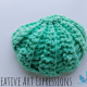 Small Tulle Seashell Scrubby