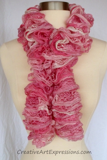 Pink Ruffle Scarf Pink Ruffle Scarf
