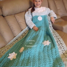 Ice Princess Dress Blanket Child Large dscf2989c.jpg