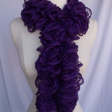 Scarf Knitted Purple Gifted ks-111-1.jpg