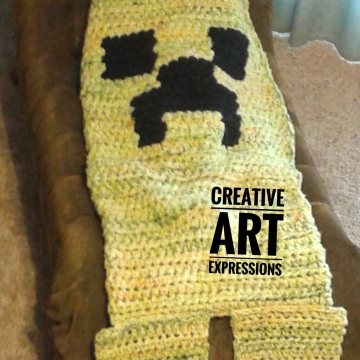 MOB Gamer Blanket, Child Blanket Thick, Crocheted MOB Blanket, Yellow, Lime Green, Orange Gamer Blanket, Ready To Ship, Luxuriously Soft MOB Gamer Blanket, Child Blanket Thick, Crocheted MOB Blanket, Yellow, Lime Green, Orange Gamer Blanket, Ready To Ship, Luxuriously Soft