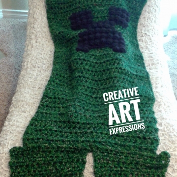 MOB Gamer Blanket in Forest Child Size 