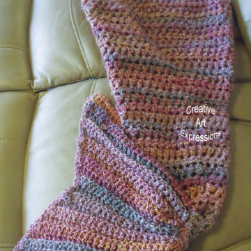 Toddler Mermaid Blanket in Coral Reef