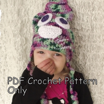 Poop Emoji & Unicorn Poop Emoji Hat Crochet Pattern, PDF Downloadable Pattern, Video Tutorials, Crochet Pattern, Hipster Hat Pattern, Child, Toddler, Adult/Teen Sizes