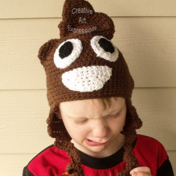 Ready to Ship, Brown Poop Emoji Inspired, Child Crocheted Hat, Poo Hat, Boy Gifts, Hipster Hat, Crocheted Hat, Handmade Ready to Ship, Brown Poop Emoji Inspired, Child Crocheted Hat, Poo Hat, Boy Gifts, Hipster Hat, Crocheted Hat, Handmade
