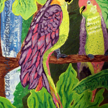  Bird on left finished