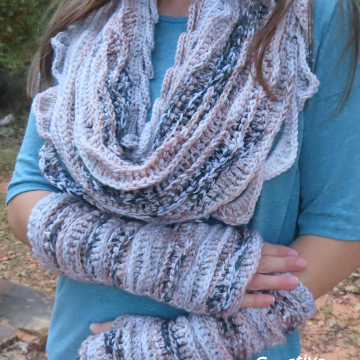 Sea Breeze Infinity Scarf & Fingerless Gloves Crochet Patterns for Adult Teen, PDF Downloadable Pattern, Video Tutorials, Sea Breeze Collection, Handmade Fashion, Mermaid at Heart, Ocean Crochet, Unique Sea Breeze Infinity Scarf & Fingerless Gloves Crochet Patterns for Adult Teen, PDF Downloadable Pattern, Video Tutorials, Sea Breeze Collection, Handmade Fashion, Mermaid at Heart, Ocean Crochet, Unique