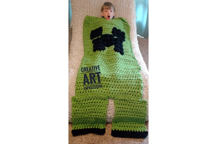 MOB Gamer Blanket PDF Pattern
