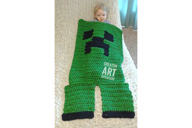 MOB Gamer Blanket PDF Pattern