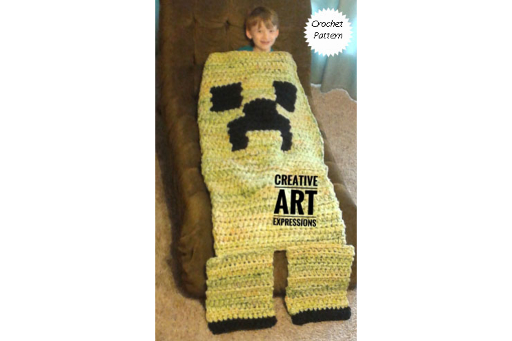 MOB Gamer Blanket PDF Pattern
