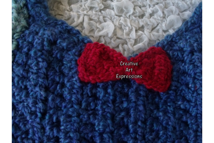 Fair Princess Dress Blanket in Golden Thick Soft Yarn
