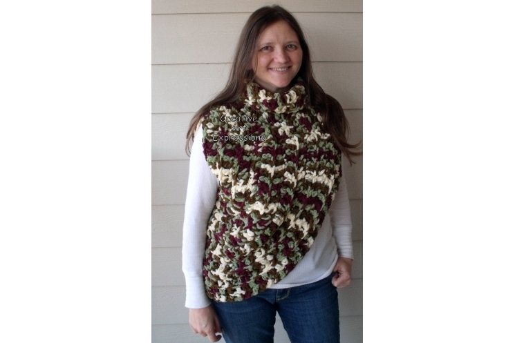 Katniss Cowl Inspired, Everdeen Huntress Cowl, Scarf,