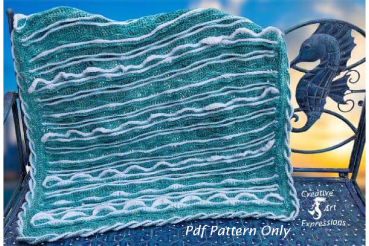 Sea Breeze Baby Blanket