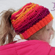 Sunset Sea Messy Bun Sea Breeze Hat