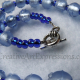 Creative Art Expressions Handmade Blue Necklace & Earring Jewelry Set