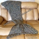 Mermaid Blanket Adult Teen Large Fin in Abalone