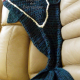 Blue Green Shark Blanket Child Crocheted