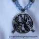 Handmade Blue Bird Necklace Handmade Blue Bird Necklace