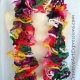 Creative Art Expressions Hand Knitted Parrot Ruffle Scarf