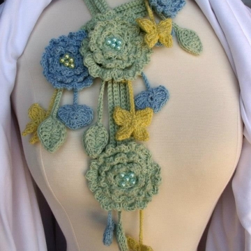 Neck Art Crocheted