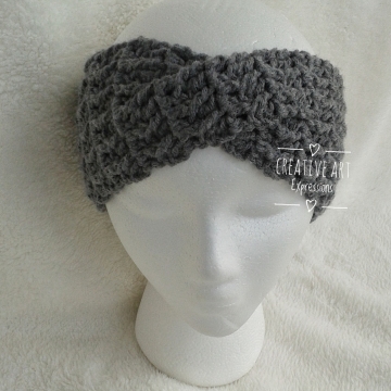 Head Band Crocheted, Made to Order ,Ear Warmer, Twisted, Women Gifts, Blue, Black, Gray, Brown, Red, Pink, Purple, Green, Yellow, Orange Head Band Crocheted, Made to Order ,Ear Warmer, Twisted, Women Gifts, Blue, Black, Gray, Brown, Red, Pink, Purple, Green, Yellow, Orange