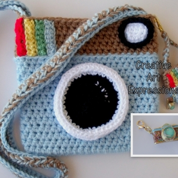 Camera Purse, Light Blue, Brown, Camera Bag, Camera Bag Purse, Stylish Camera Bag, Crochet, Fashion Camera Bag, Cute Camera Bag, Handmade, Fabric Lined, Key chain, Camera Charm, Amigurumi Camera Purse, Vintage Camera Purse, Fashionable Camera Bags Camera Purse, Light Blue, Brown, Camera Bag, Camera Bag Purse, Stylish Camera Bag, Crochet, Fashion Camera Bag, Cute Camera Bag, Handmade, Fabric Lined, Key chain, Camera Charm, Amigurumi Camera Purse, Vintage Camera Purse, Fashionable Camera Bags