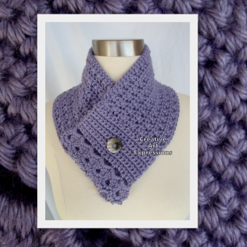Made to Order, Neck warmer, crocheted scarf, scarflette, collar, cowl, Lacey Neck Warmer, 49 colors Made to Order, Neck warmer, crocheted scarf, scarflette, collar, cowl, Lacey Neck Warmer, 49 colors