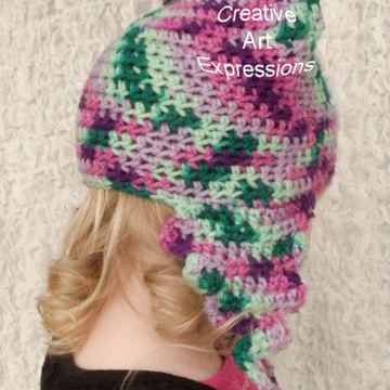 Ready to Ship, Purple, Green, Mint, & Pink Unicorn Poop Emoji Inspired, Toddler Crocheted Hat, Unicorn Poo Hat, Toddler Girl Gifts, Hipster Hat, Crocheted Hat, Handmade