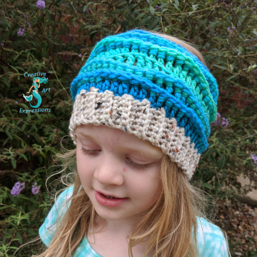 Sea Breeze Ear Warmer Pattern Collection, PDF Downloadable Pattern, Video Tutorials, Crochet Pattern, Mermaid Crochet, Ocean Crochet, Head Band, 3 sizes