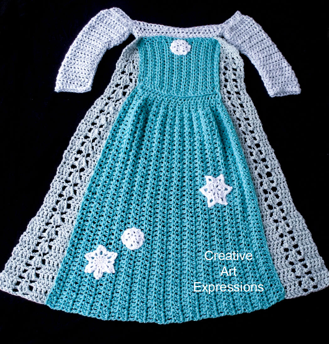 Ice Princess Dress Blanket Child Large