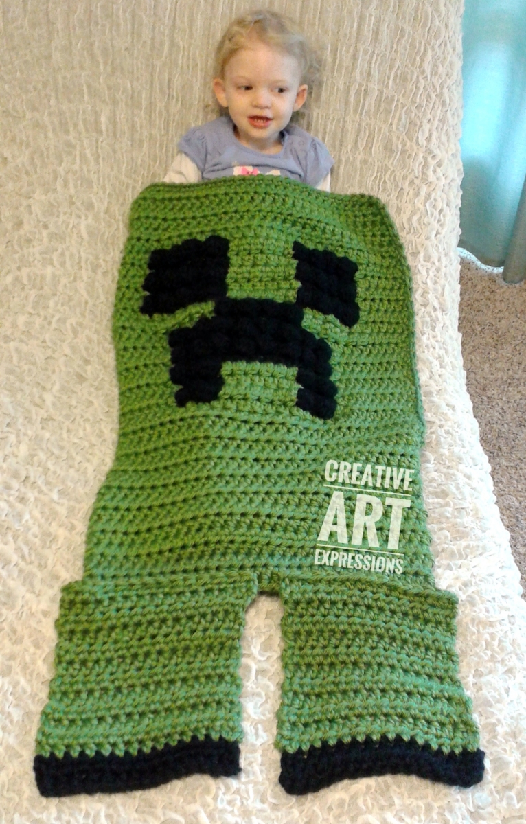 Green 12-24 Month MOB Gamer Blanket