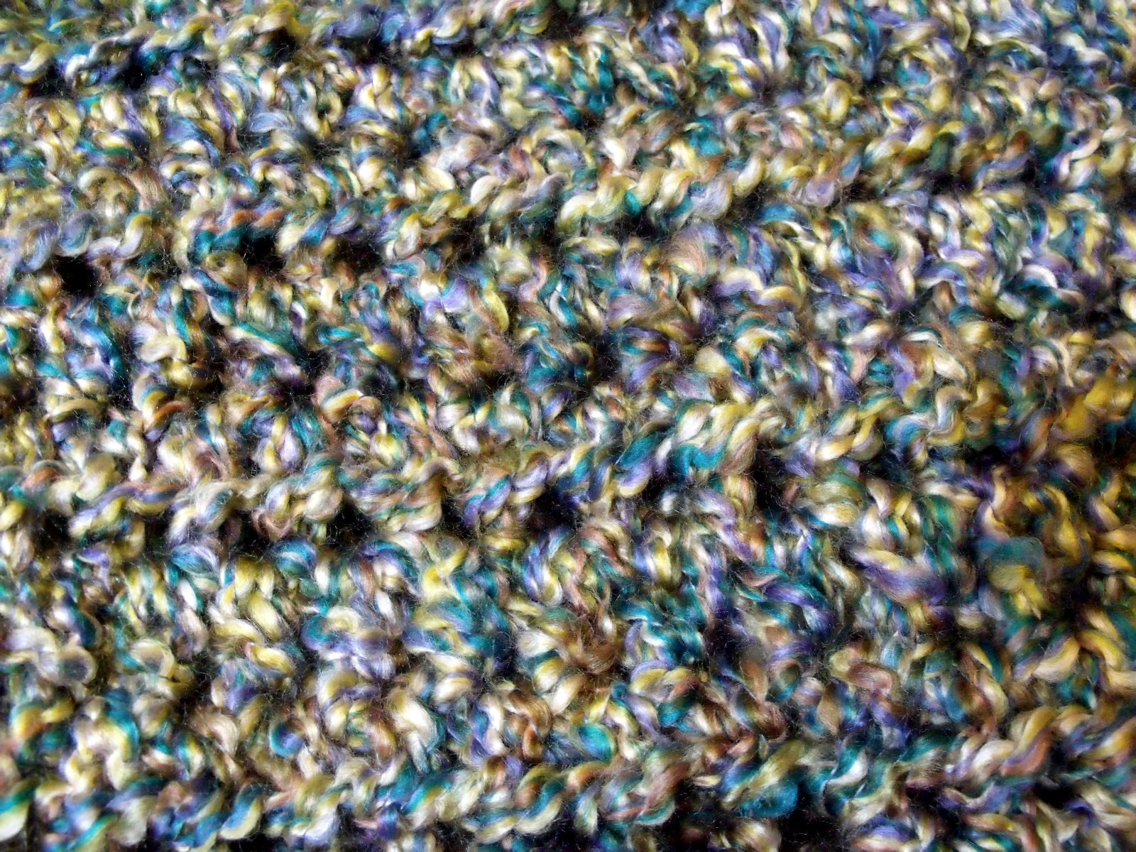 Close up of blanket in Abalone