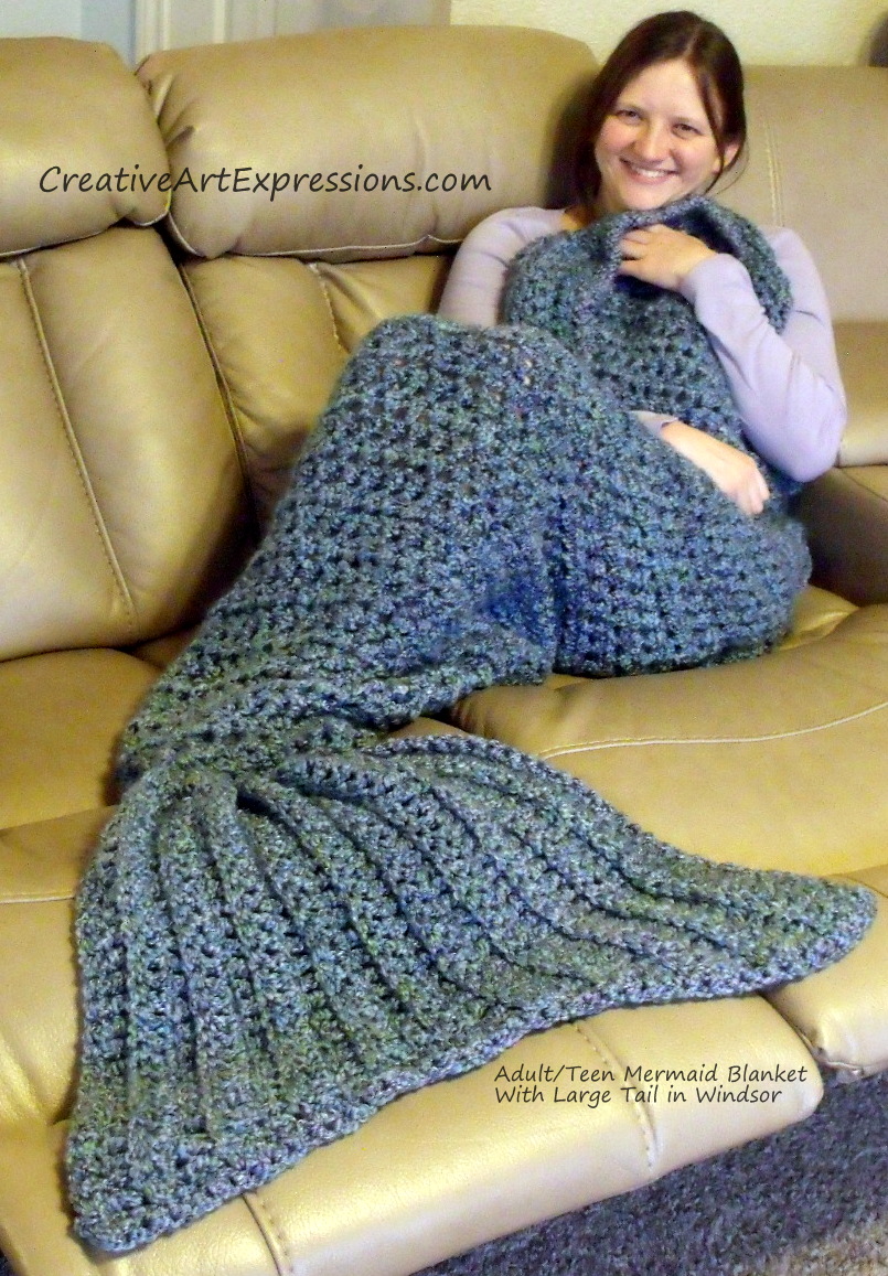 Adult/Teen Mermaid Blanket in Windsor