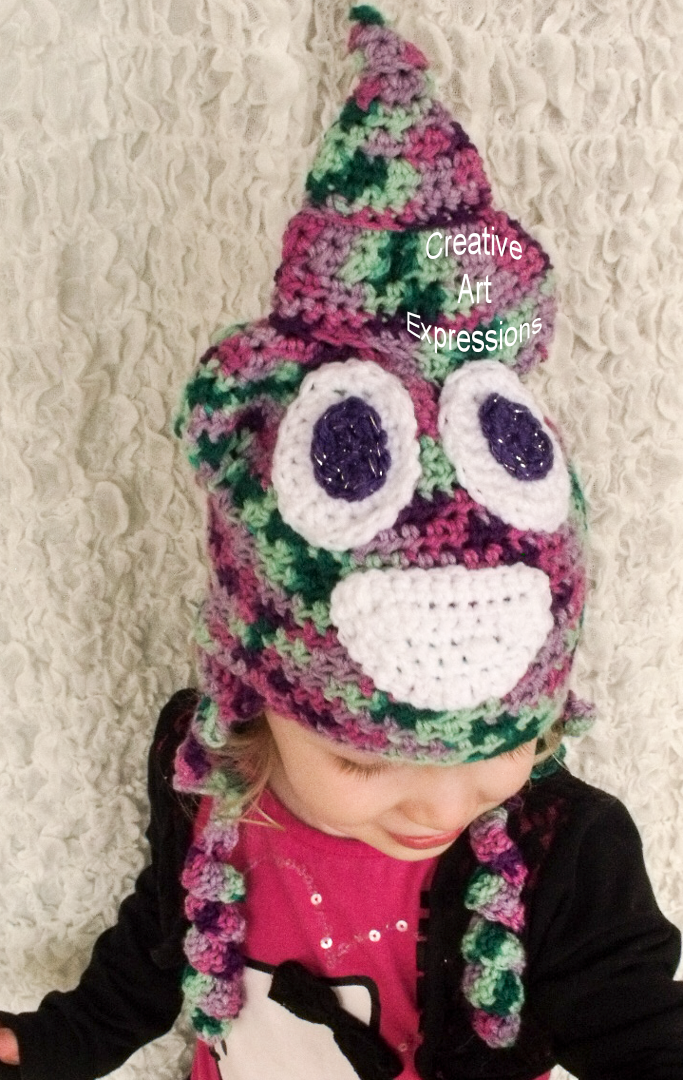 Unicorn Poop Emoji Hat Toddler